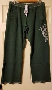 Pink boyfriend sweatpants